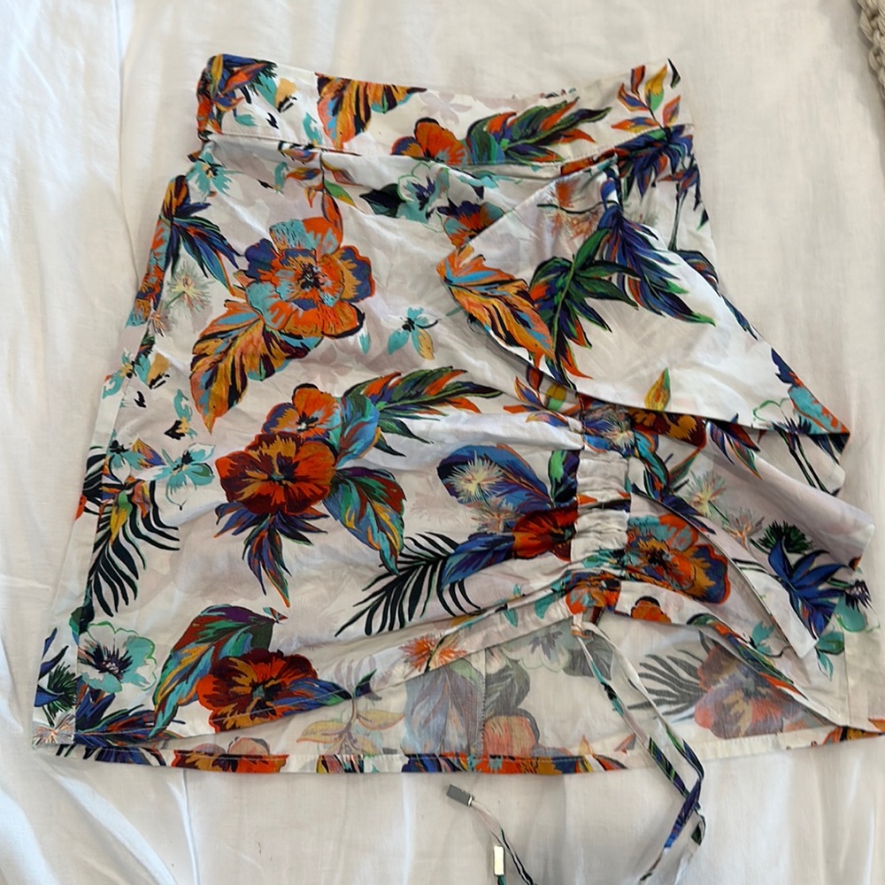 Mango floral skirt